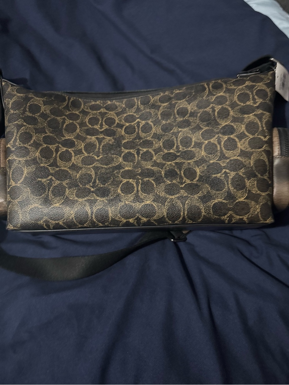 Coach Finn Loved Signature Canvas Crossbody Bag - Picture 4 of 8